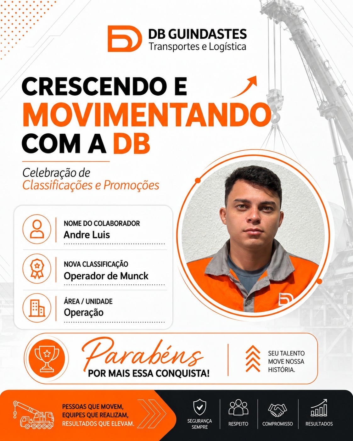 CRESCENDO E MOVIMENTANDO COM A DB